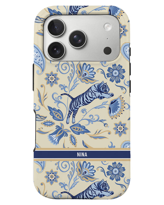 iPhone Rearguard Defender - Tiger & Floral