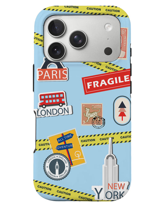 iPhone Rearguard Defender - Travel Stickers