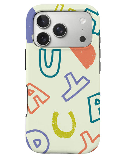 iPhone Rearguard Defender - Weird Monogram