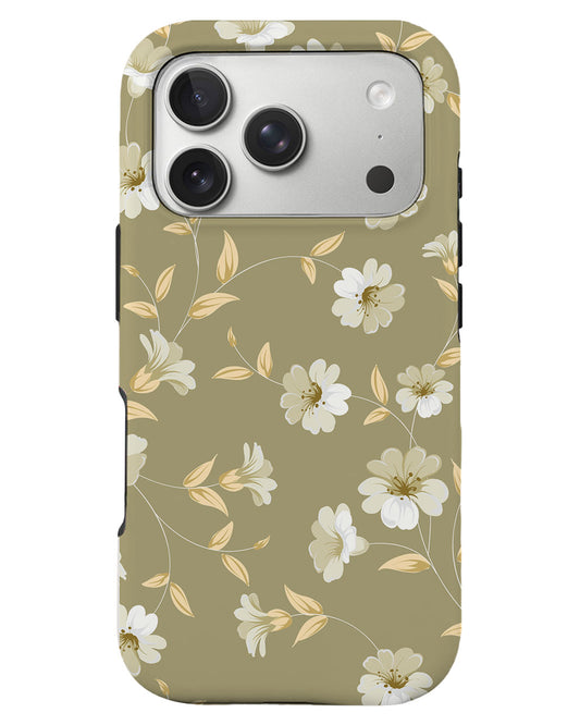 iPhone Rearguard Defender - White Magnolia