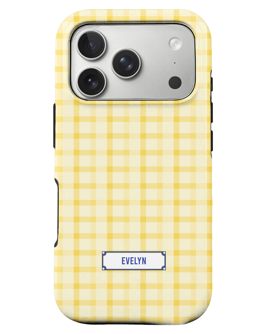 iPhone Rearguard Defender - Yellow Tartan