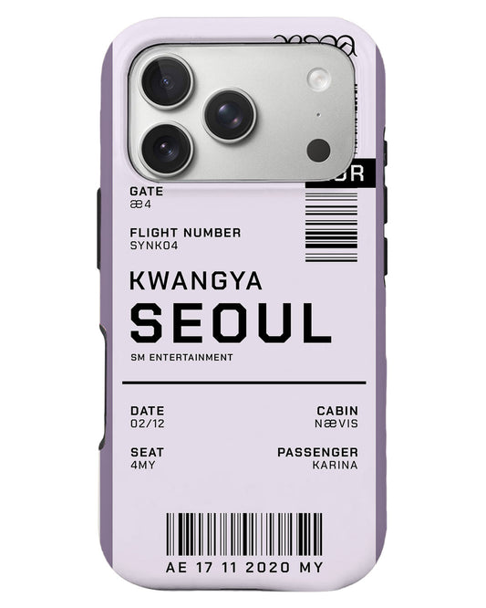iPhone Rearguard Defender - Aespa Kwangya Ticket