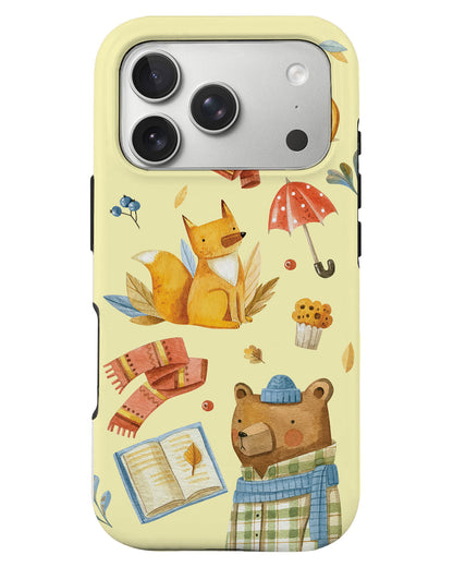 iPhone Rearguard Defender - Bear & Fox