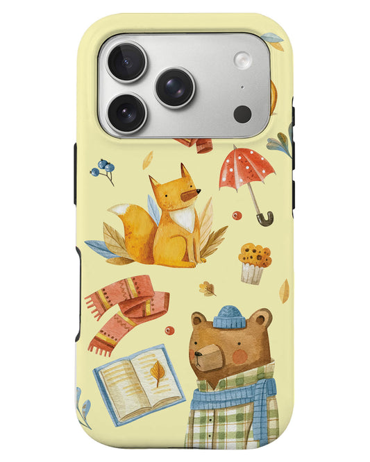 iPhone Rearguard Defender - Bear & Fox