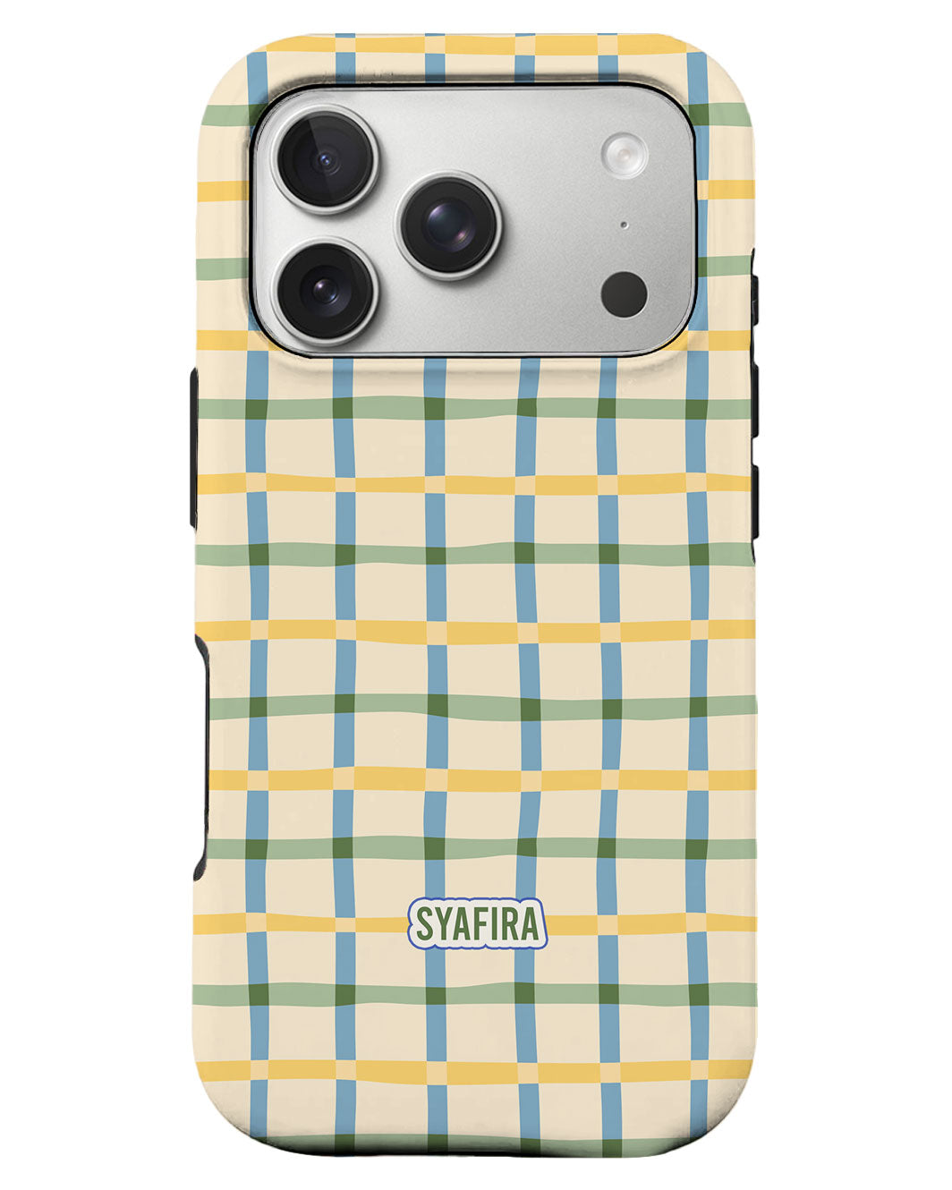 iPhone Rearguard Defender - Beige Grid