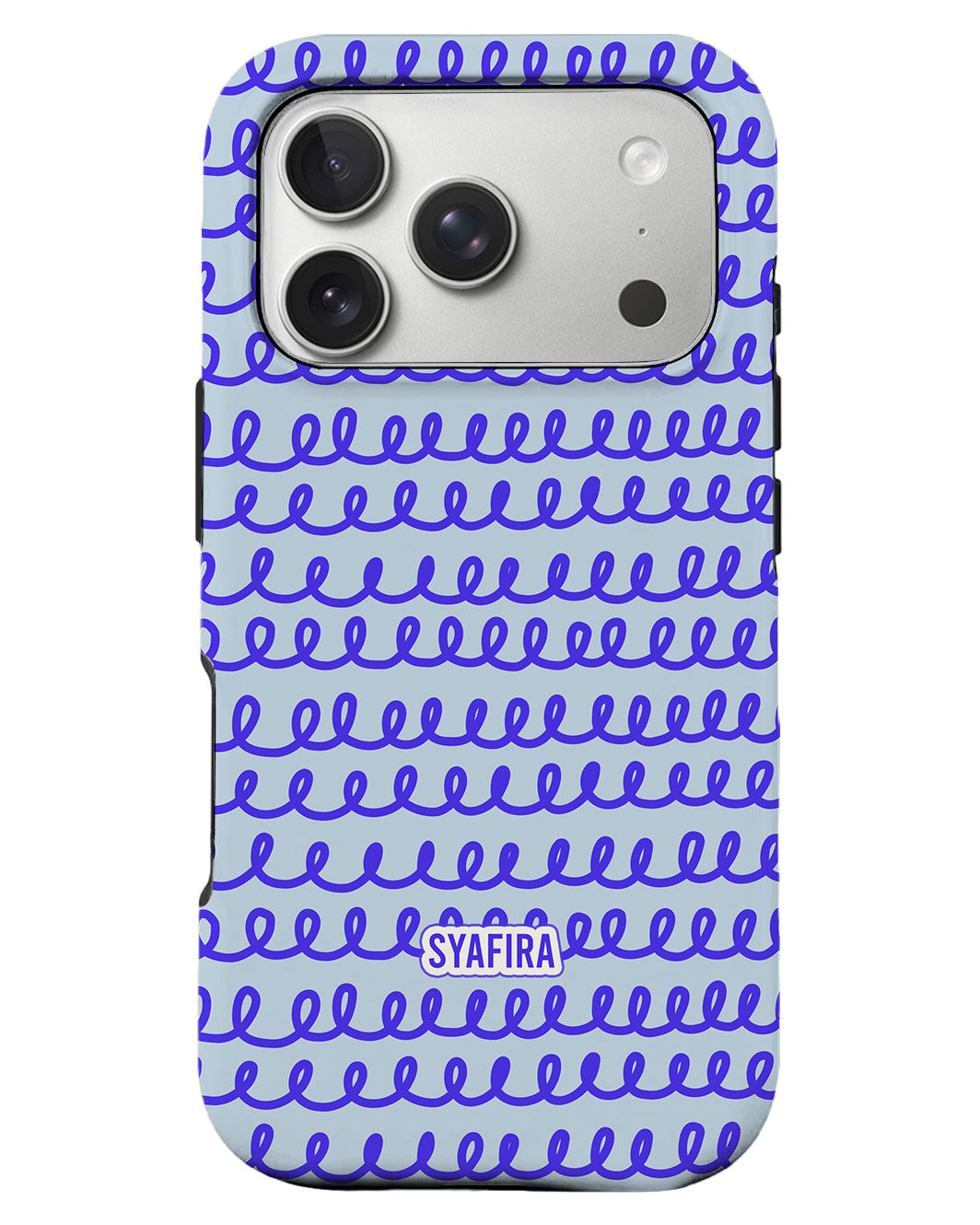 iPhone Rearguard Defender - Blue Wires