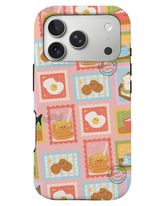 iPhone Rearguard Defender - Breakfast Stamps