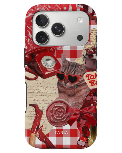 iPhone Rearguard Defender - Cherry Bomb