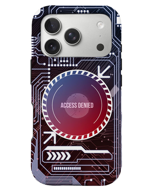 iPhone Rearguard Defender - Circuit 2.0 Purple