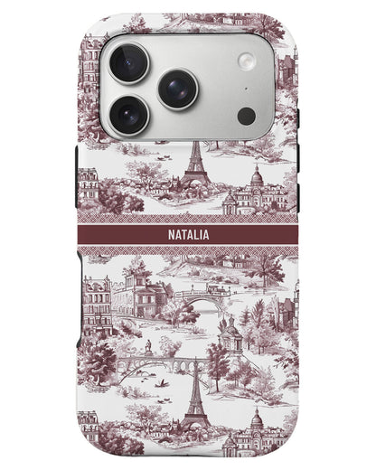 iPhone Rearguard Defender - Toile du Juoy City