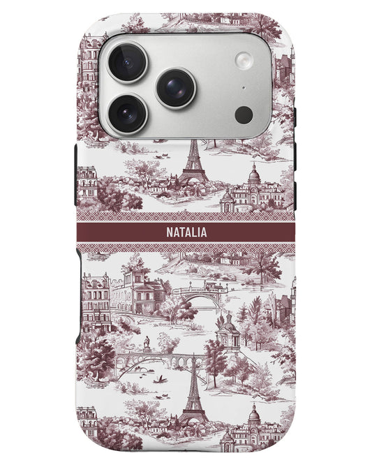 iPhone Rearguard Defender - Toile du Juoy City