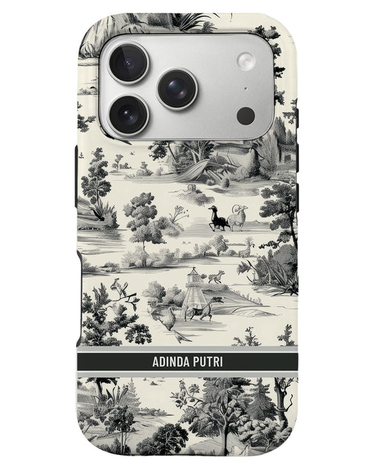 iPhone Rearguard Defender - Toile du Juoy Faune