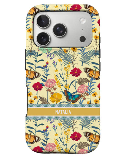 iPhone Rearguard Defender - Flora Magnolia