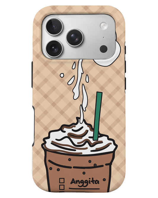 iPhone Rearguard Defender - Coffee Frappe