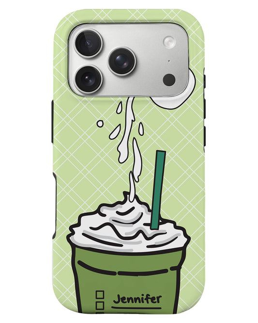 iPhone Rearguard Defender - Greentea Matcha Frappe