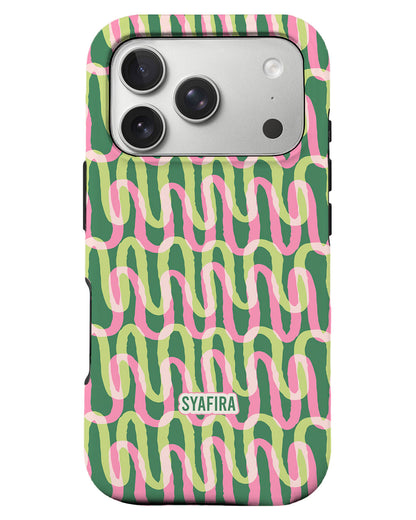 iPhone Rearguard Defender - Green Wires
