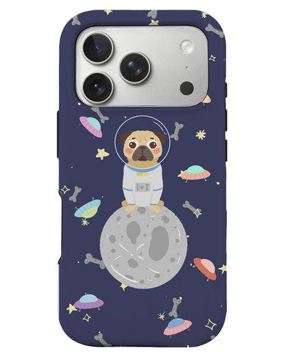 iPhone Rearguard Defender - Pugstronaut