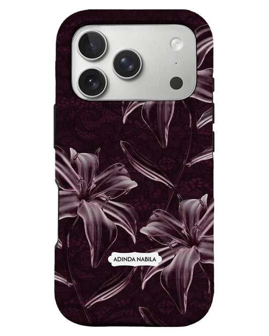 iPhone Rearguard Defender - Midnight Lily