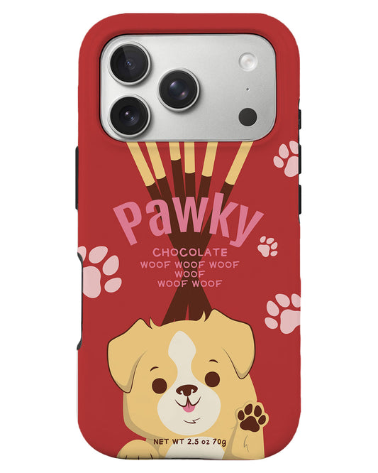 iPhone Rearguard Defender - Pawky Dog