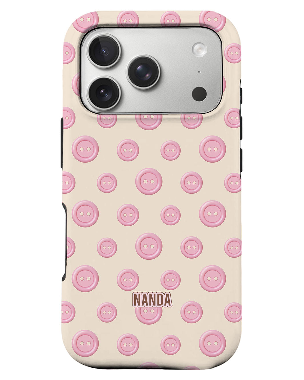 iPhone Rearguard Defender - Pink Buttons