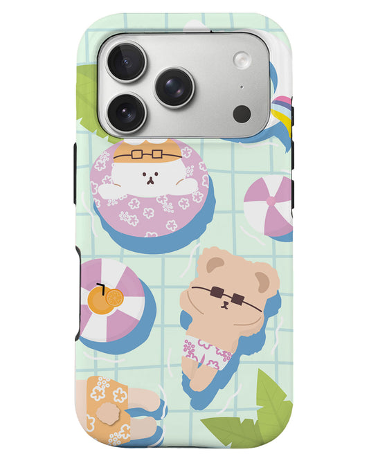 iPhone Rearguard Defender - Pool Party Pink