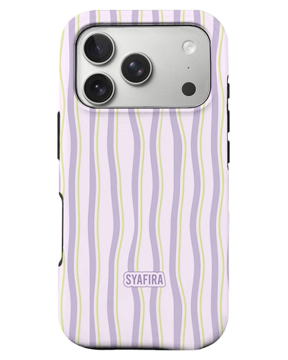 iPhone Rearguard Defender - Purple Lines