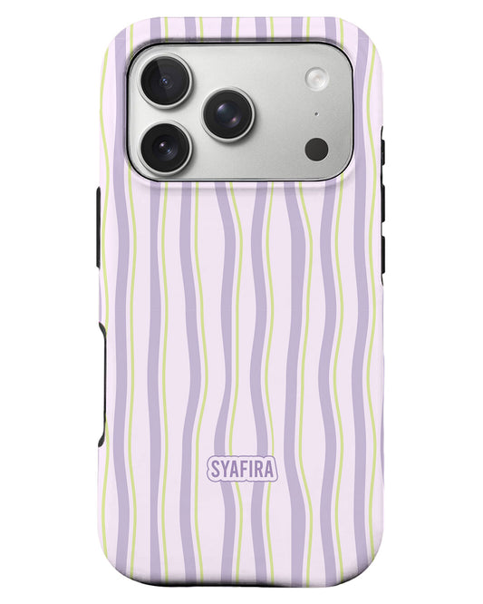 iPhone Rearguard Defender - Purple Lines
