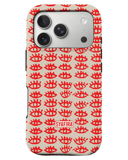 iPhone Rearguard Defender - Red Eye
