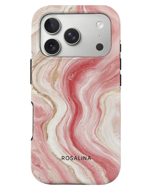 iPhone Rearguard Defender - Rose Marble