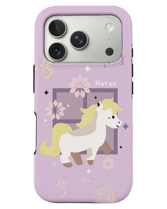 iPhone Rearguard Defender - Horse (Chinese Zodiac / Shio)