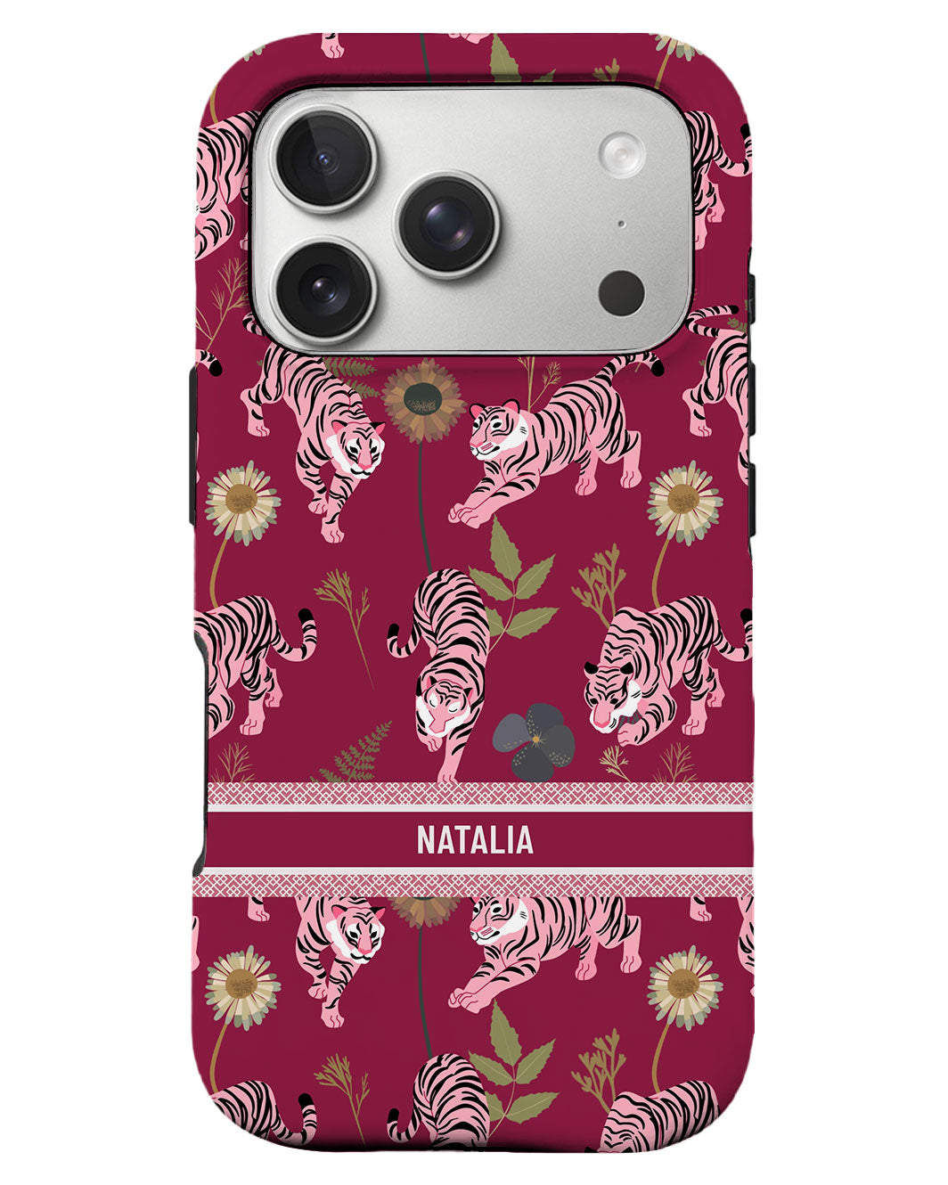 iPhone Rearguard Defender - Tigre Rosa