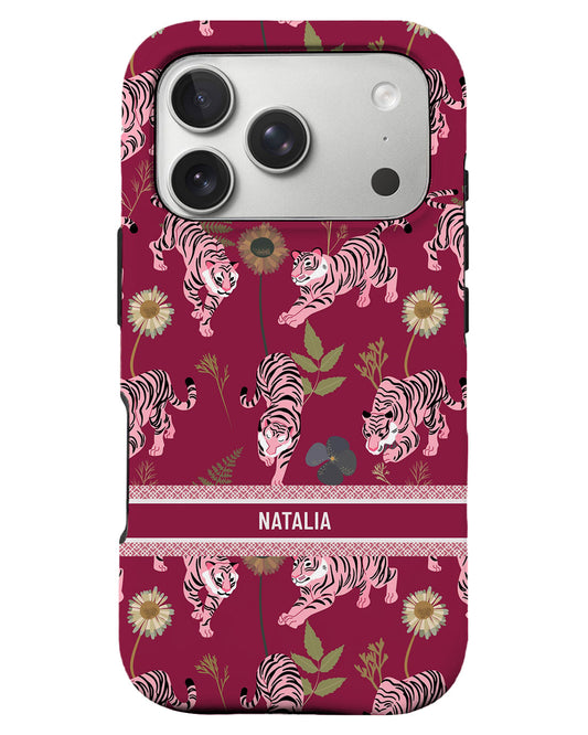 iPhone Rearguard Defender - Tigre Rosa