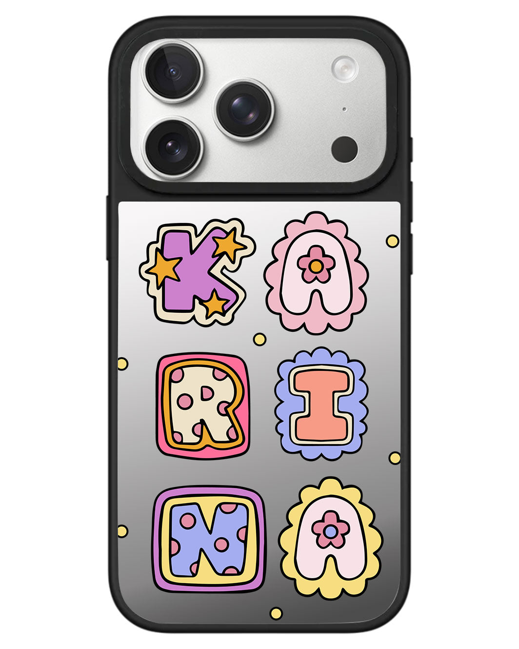 iPhone Mirror Grip - Adorable Monogram 2.0