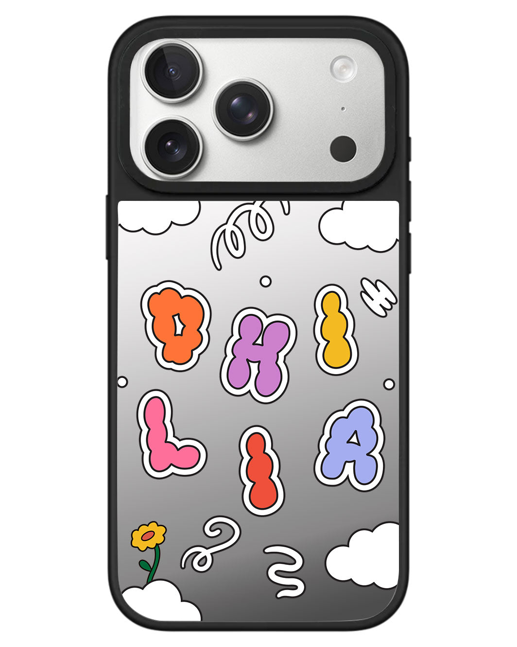 iPhone Mirror Grip - Adorable Monogram 6.0