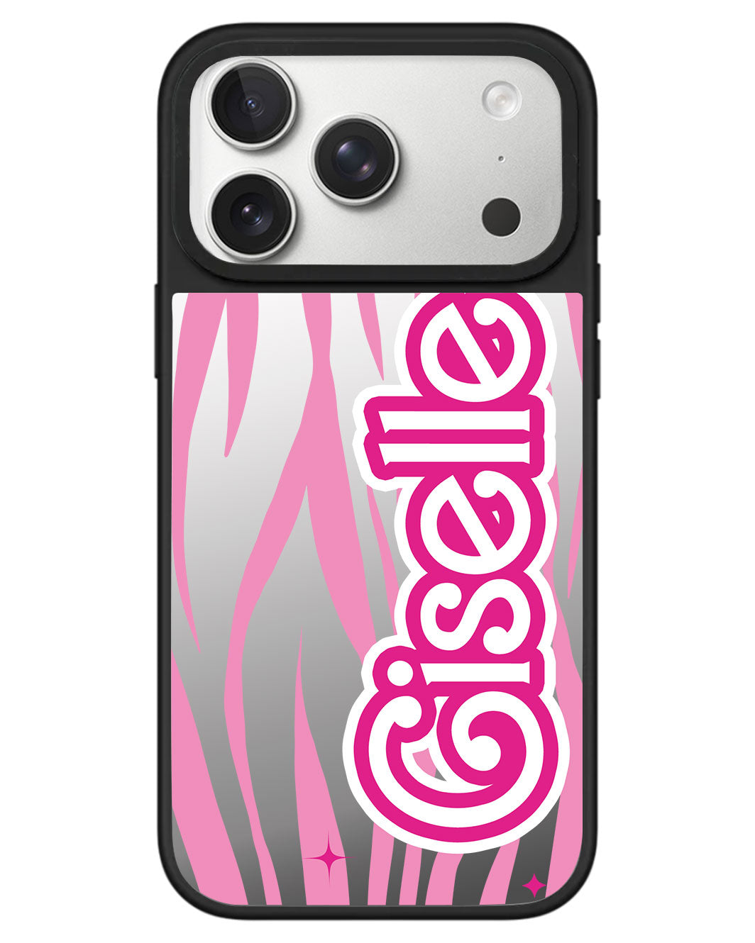 iPhone Mirror Grip - Barbie Zebra Pattern