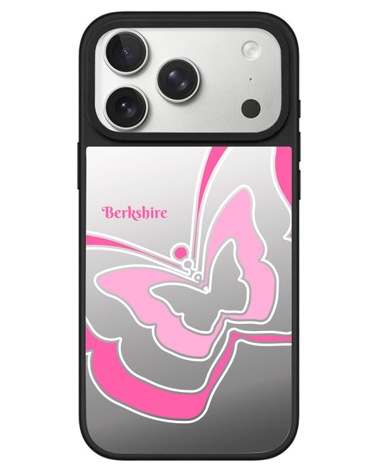 iPhone Mirror Grip - Butterfly Mirror Pink