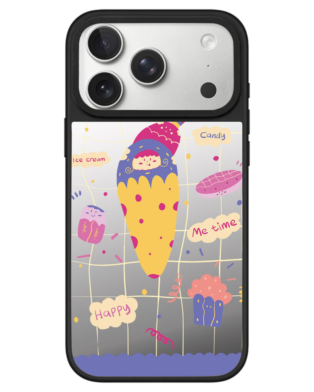 iPhone Mirror Grip - Candy Doodle