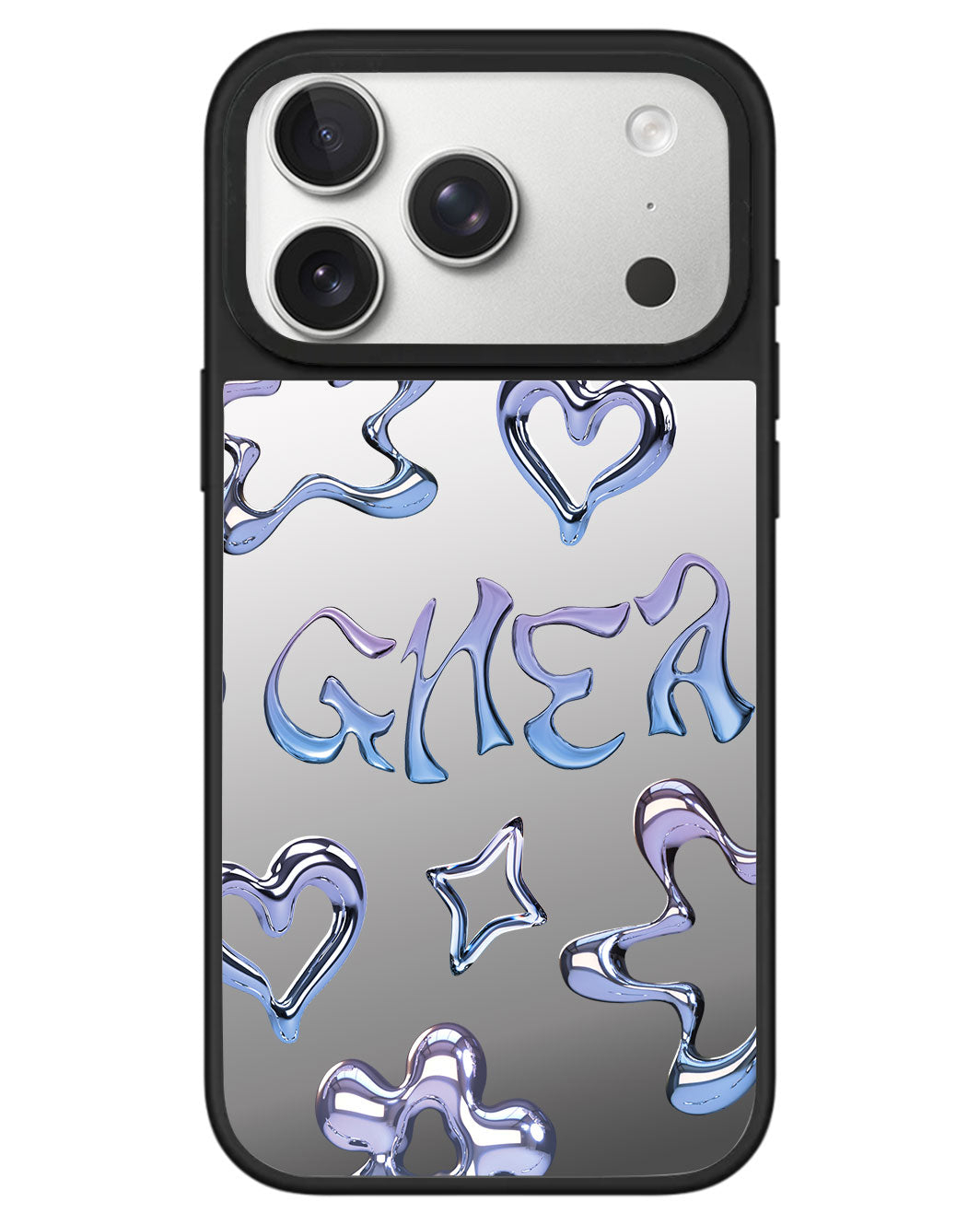 iPhone Mirror Grip - Chrome Monogram 1.0