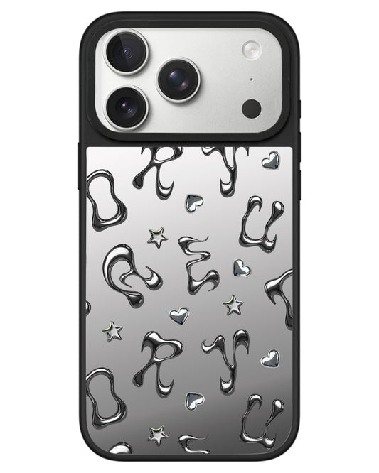 iPhone Mirror Grip - Chrome Monogram 2.0
