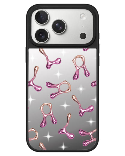 iPhone Mirror Grip - Chrome Monogram 3.0