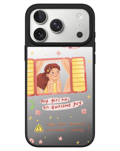 iPhone Mirror Grip - Crush Girl (Couple Case)
