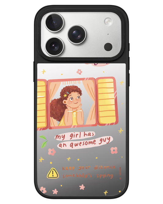 iPhone Mirror Grip - Crush Girl (Couple Case)