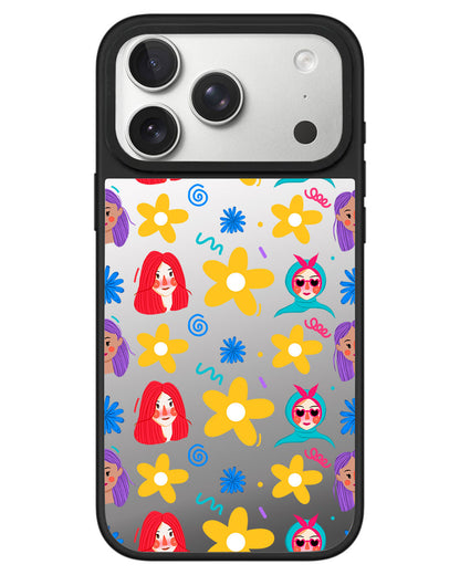iPhone Mirror Grip - Daisy Faces