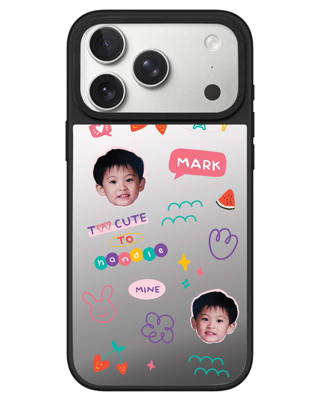 iPhone Mirror Grip - Face Grid