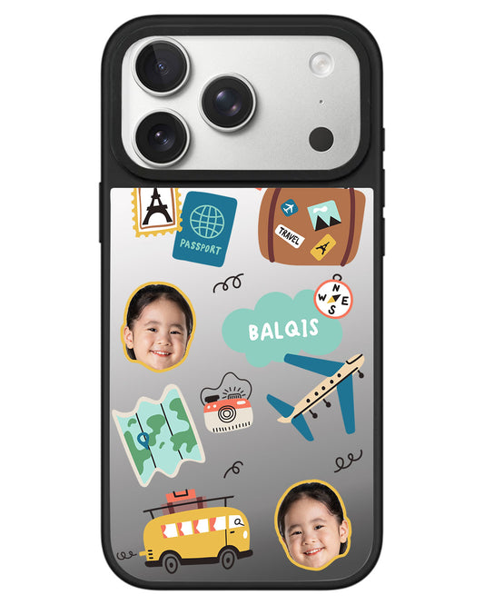 iPhone Mirror Grip - Face Grid Travel
