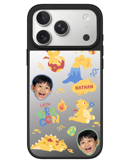 iPhone Mirror Grip - Face Grid Little Dragon
