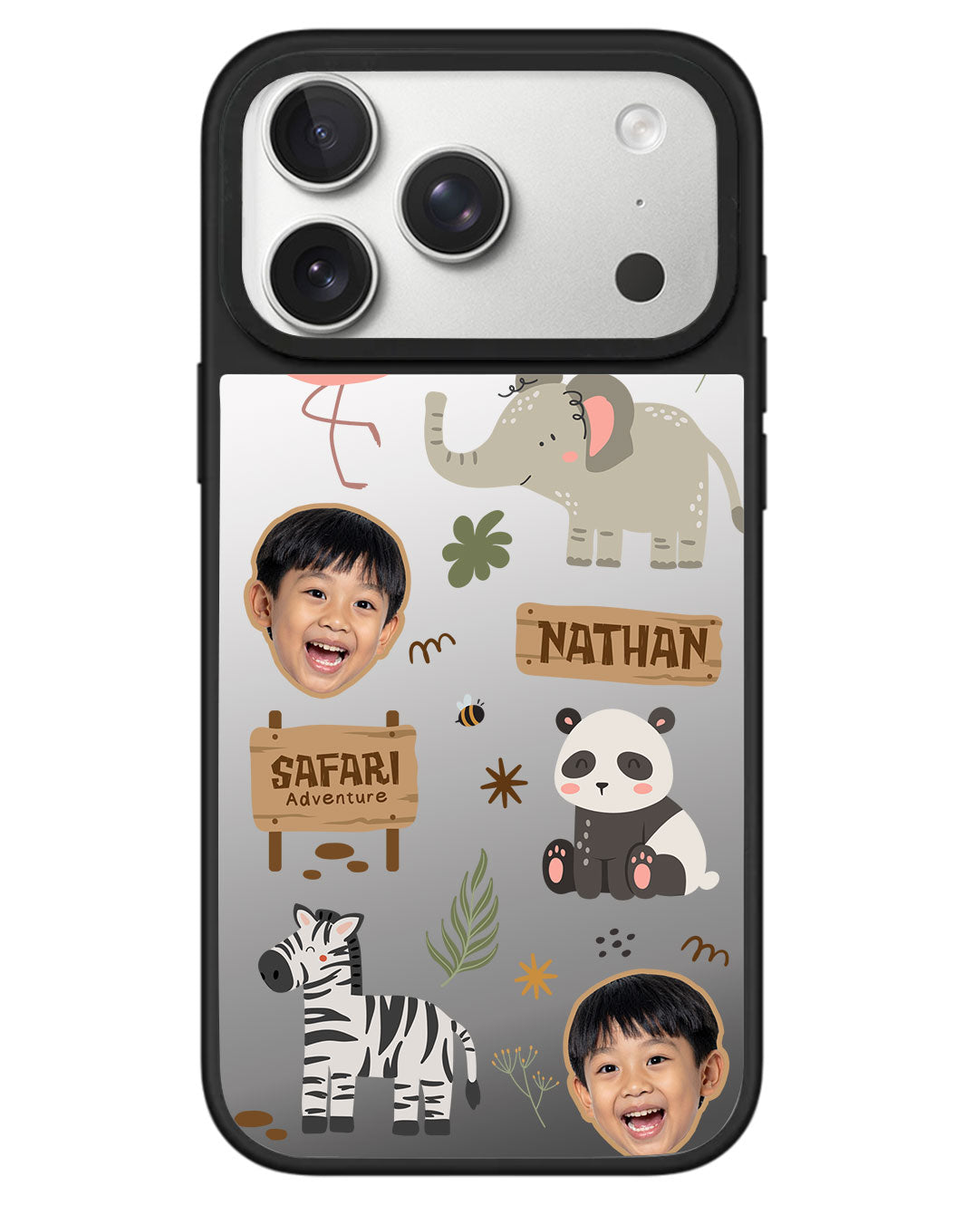 iPhone Mirror Grip - Face Grid Safari 2.0