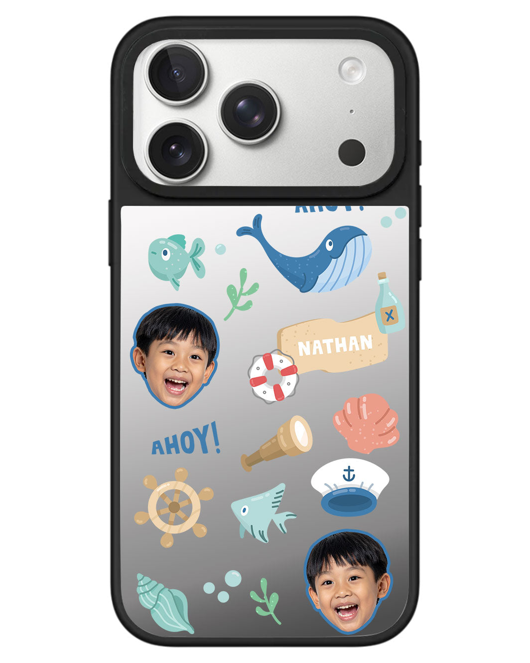 iPhone Mirror Grip - Face Grid Sailor