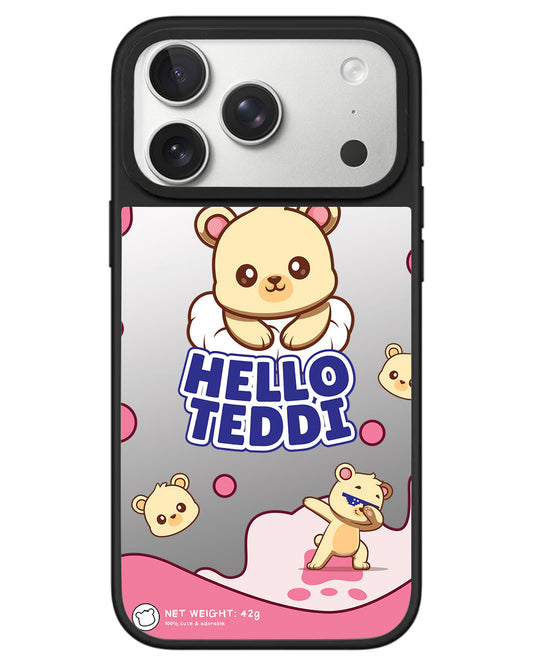 iPhone Mirror Grip - Hello Teddy 2.0