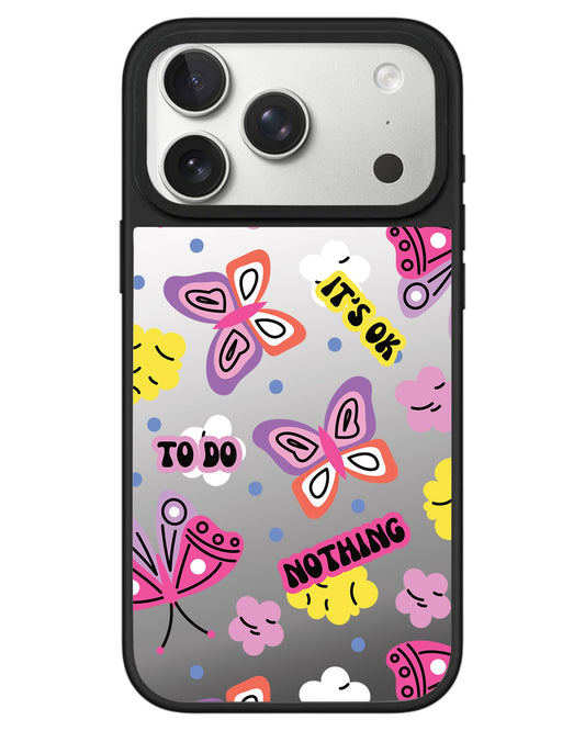 iPhone Mirror Grip - Its Ok to Do Nothing